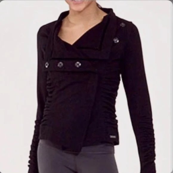 lululemon athletica Jackets & Blazers - Lululemon Solace Ruched Jacket